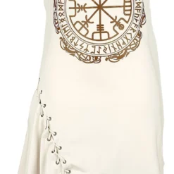 "Emerie Dress" Kurzes Kleid Beige Von Vixxsin