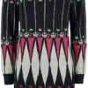 "Stripes" Mittellanges Kleid Multicolor Von The Nightmare Before Christmas -Angebote Weib Zauber Store 493746a