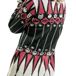 "Stripes" Mittellanges Kleid Multicolor Von The Nightmare Before Christmas -Angebote Weib Zauber Store 493746wb