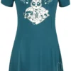 "Powerpuff Girls" Mittellanges Kleid Dunkelblau Von The Powerpuff Girls