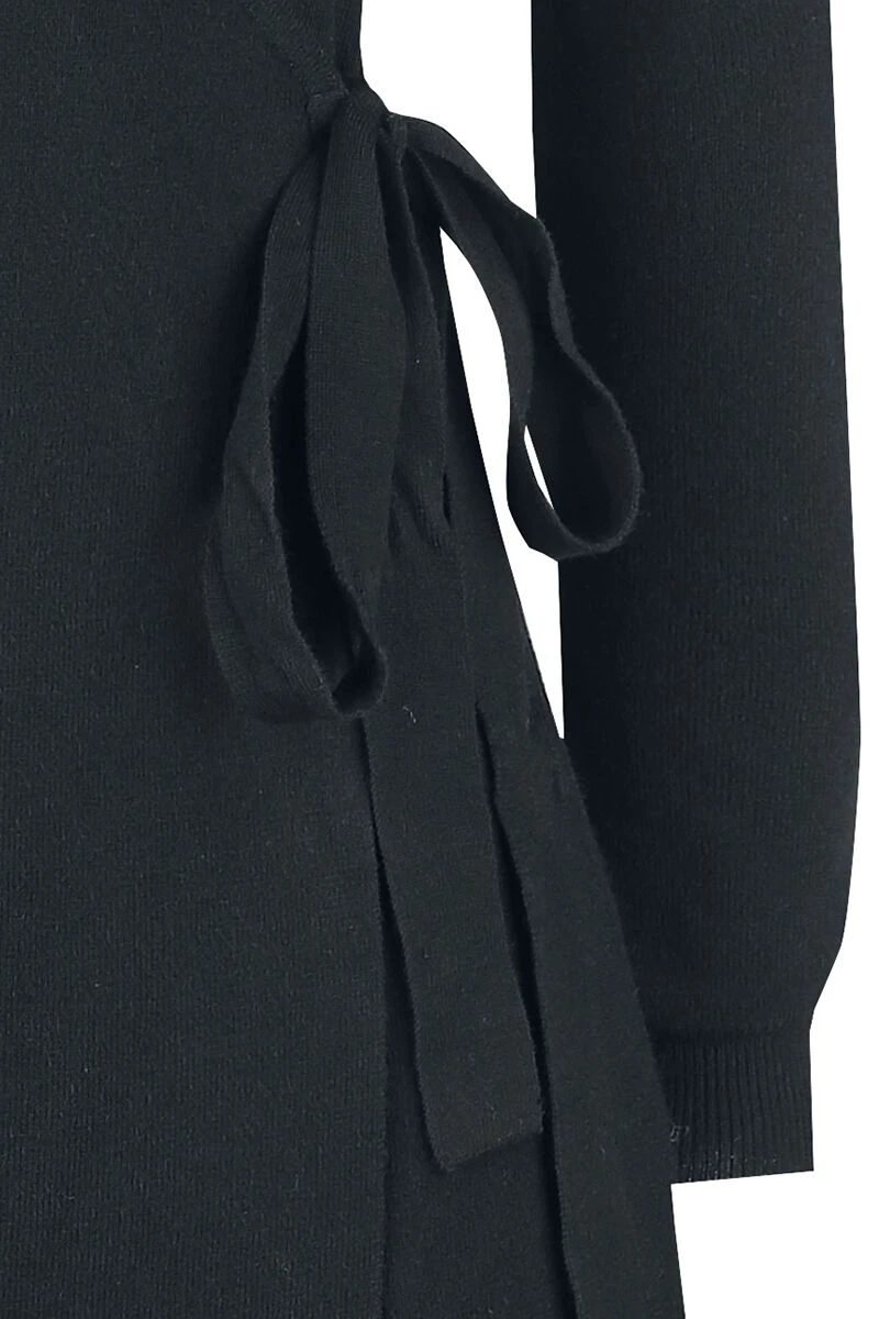 "Blossom" Kurzes Kleid Schwarz Von Forplay 5 "Blossom" Kurzes Kleid Schwarz Von Forplay – Bild 3