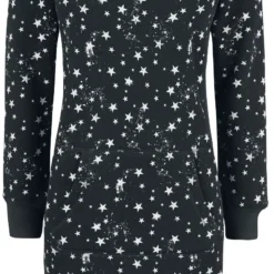 "Sweatkleid Mit Sternen Alloverprint" Kurzes Kleid Schwarz Von RED By EMP