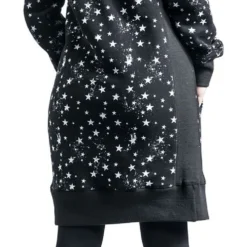 "Sweatkleid Mit Sternen Alloverprint" Kurzes Kleid Schwarz Von RED By EMP -Angebote Weib Zauber Store 498257wb