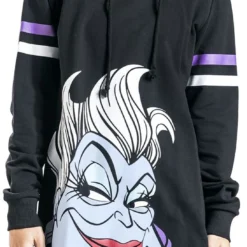 "Ursula" Mittellanges Kleid Schwarz Von Disney Villains -Angebote Weib Zauber Store 503840wa
