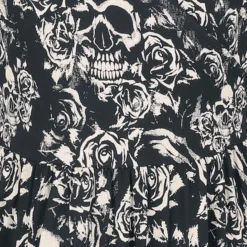"Kleid Mit Skulls & Roses Print" Kurzes Kleid Schwarz Von Black Premium By EMP -Angebote Weib Zauber Store 504446d