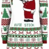 "Elfie Stick" Mittellanges Kleid Multicolor Von Ugly Christmas Sweater -Angebote Weib Zauber Store 506715a