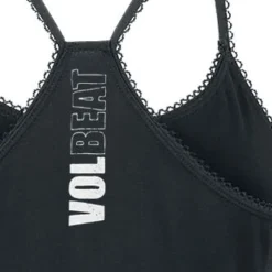 "Skull Wings" Mittellanges Kleid Schwarz Von Volbeat -Angebote Weib Zauber Store 508742d