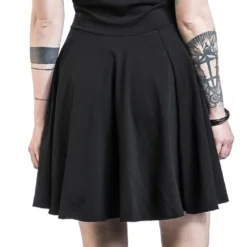"Skull Wings" Mittellanges Kleid Schwarz Von Volbeat -Angebote Weib Zauber Store 508742wb