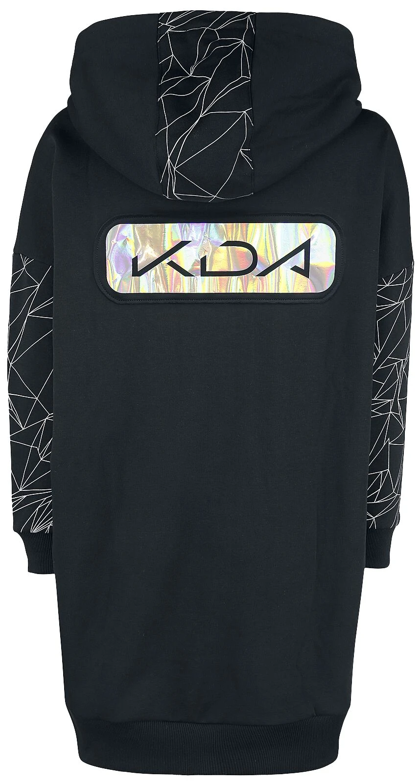 "K/DA" Mittellanges Kleid Schwarz Von League Of Legends 4 "K/DA" Mittellanges Kleid Schwarz Von League Of Legends – Bild 2