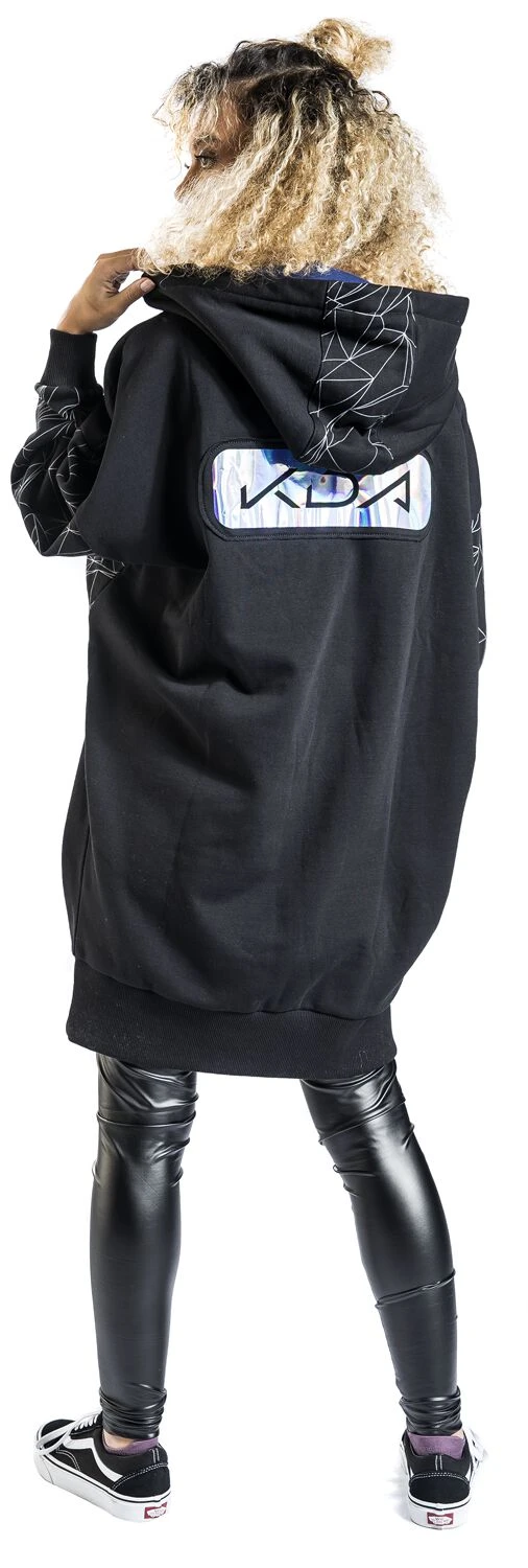 "K/DA" Mittellanges Kleid Schwarz Von League Of Legends 8 "K/DA" Mittellanges Kleid Schwarz Von League Of Legends – Bild 6