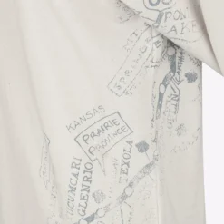 "Rock Rebel X Route 66 - Weißes Sweatkleid Mit Dezentem Print" Kurzes Kleid Weiß Von Rock Rebel By EMP -Angebote Weib Zauber Store 510966d2