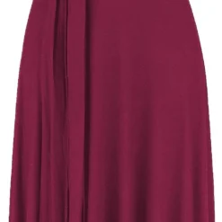 "Multi-Way-Dress" Mittellanges Kleid Rot Von Black Premium By EMP