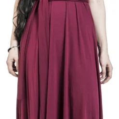 "Multi-Way-Dress" Mittellanges Kleid Rot Von Black Premium By EMP -Angebote Weib Zauber Store 511386wa