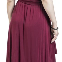 "Multi-Way-Dress" Mittellanges Kleid Rot Von Black Premium By EMP -Angebote Weib Zauber Store 511386wb