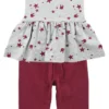 "Kids Kleid Mit Leggings" Kleid Grau/rot Von EMP Stage Collection -Angebote Weib Zauber Store 512547