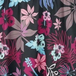 "Tropical Flowers" Mittellanges Kleid Schwarz Von Lilo & Stitch -Angebote Weib Zauber Store 513567d