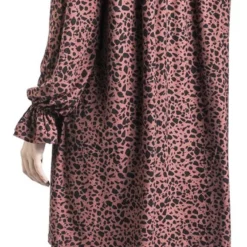 "High Neck Smock Dress" Kurzes Kleid Multicolor Von QED London -Angebote Weib Zauber Store 515474wb