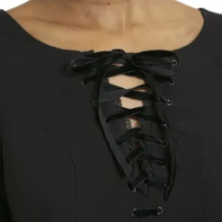 "Jett Mini Dress" Kurzes Kleid Schwarz Von Hell Bunny -Angebote Weib Zauber Store 515971wd