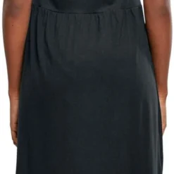 "Ladies Long Valance Summer Dress" Langes Kleid Schwarz Von Urban Classics -Angebote Weib Zauber Store 517268wb