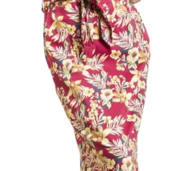 "Hawaii" Mittellanges Kleid Multicolor Von Queen Kerosin 10 "Hawaii" Mittellanges Kleid Multicolor Von Queen Kerosin -Angebote Weib Zauber Store 519489wa