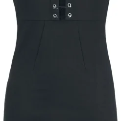"Kleid Mit Safty Pins" Kurzes Kleid Schwarz Von Black Premium By EMP