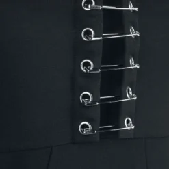 "Kleid Mit Safty Pins" Kurzes Kleid Schwarz Von Black Premium By EMP -Angebote Weib Zauber Store 519819d