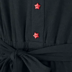 "Kleid Mit Kompass Rose Und Sternen" Mittellanges Kleid Schwarz Von RED By EMP -Angebote Weib Zauber Store 519830d