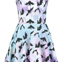 "Rule The Night Dress" Kurzes Kleid Multicolor Von Heartless