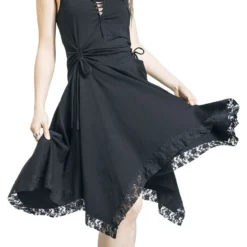 "Nycto Dress" Kurzes Kleid Schwarz Von Innocent -Angebote Weib Zauber Store 519932wa