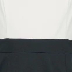 "Tamika Two Tone Wiggle Dress" Mittellanges Kleid Schwarz/weiß Von H&R London -Angebote Weib Zauber Store 520482d2