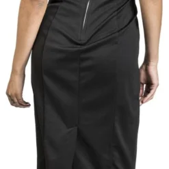 "Tamika Two Tone Wiggle Dress" Mittellanges Kleid Schwarz/weiß Von H&R London -Angebote Weib Zauber Store 520482wb