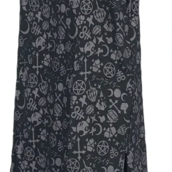 "Phat Kandi X Black Blood By Gothicana T-Shirt Kleid" Mittellanges Kleid Schwarz Von Black Blood By Gothicana -Angebote Weib Zauber Store 520663c