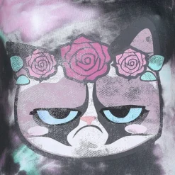 "Flower" Langes Kleid Multicolor Von Grumpy Cat -Angebote Weib Zauber Store 521122d