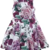 "Girls Alice Floral Swing Dress" Kleid Multicolor Von H&R London -Angebote Weib Zauber Store 525007a