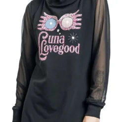 "Luna Lovegood" Mittellanges Kleid Schwarz Von Harry Potter -Angebote Weib Zauber Store 526287wa