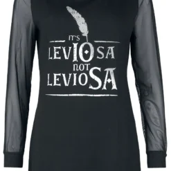 "Leviosa" Mittellanges Kleid Schwarz Von Harry Potter