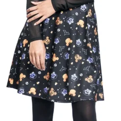 "Halloween" Kurzes Kleid Schwarz Von Mickey Mouse -Angebote Weib Zauber Store 527271wa