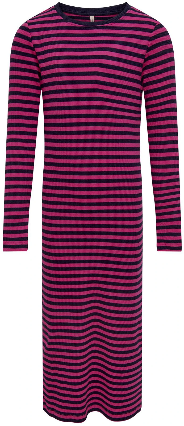 "Nulan Stripe Long Dress" Kleid Blau/pink Von Kids ONLY