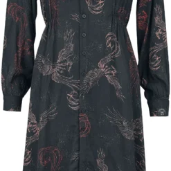 "Phönix" Mittellanges Kleid Allover Von Harry Potter