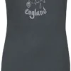 "Amplified Collection - Motörhead England" Kurzes Kleid Charcoal Von Motörhead -Angebote Weib Zauber Store 529553a