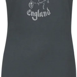 "Amplified Collection - Motörhead England" Kurzes Kleid Charcoal Von Motörhead