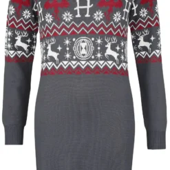 "Phönix & Patronus" Mittellanges Kleid Multicolor Von Harry Potter