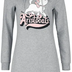 "Catwalk" Mittellanges Kleid Grau Meliert Von Aristocats