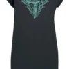 "Valhalla - Sickle Symbol" Mittellanges Kleid Schwarz Von Assassin's Creed -Angebote Weib Zauber Store 532789a