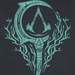 "Valhalla - Sickle Symbol" Mittellanges Kleid Schwarz Von Assassin's Creed 10 "Valhalla - Sickle Symbol" Mittellanges Kleid Schwarz Von Assassin's Creed -Angebote Weib Zauber Store 532789d