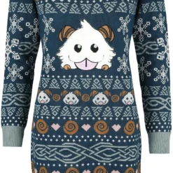 "Poro" Mittellanges Kleid Multicolor Von League Of Legends