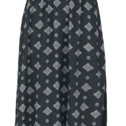 "Langes Kleid Mit Keltischen Ornamenten" Langes Kleid Schwarz Von Black Premium By EMP