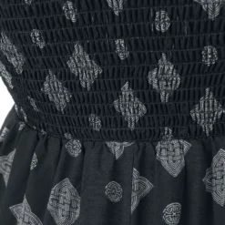 "Langes Kleid Mit Keltischen Ornamenten" Langes Kleid Schwarz Von Black Premium By EMP -Angebote Weib Zauber Store 534716d