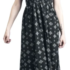 "Langes Kleid Mit Keltischen Ornamenten" Langes Kleid Schwarz Von Black Premium By EMP -Angebote Weib Zauber Store 534716wa
