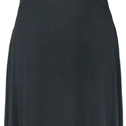 "Kleid Mit Schnürung" Mittellanges Kleid Schwarz Von Gothicana By EMP